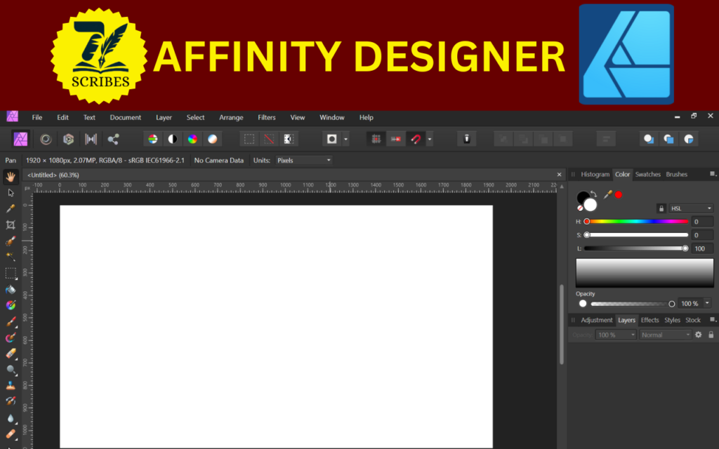 Affinity Designer Graphic design tool