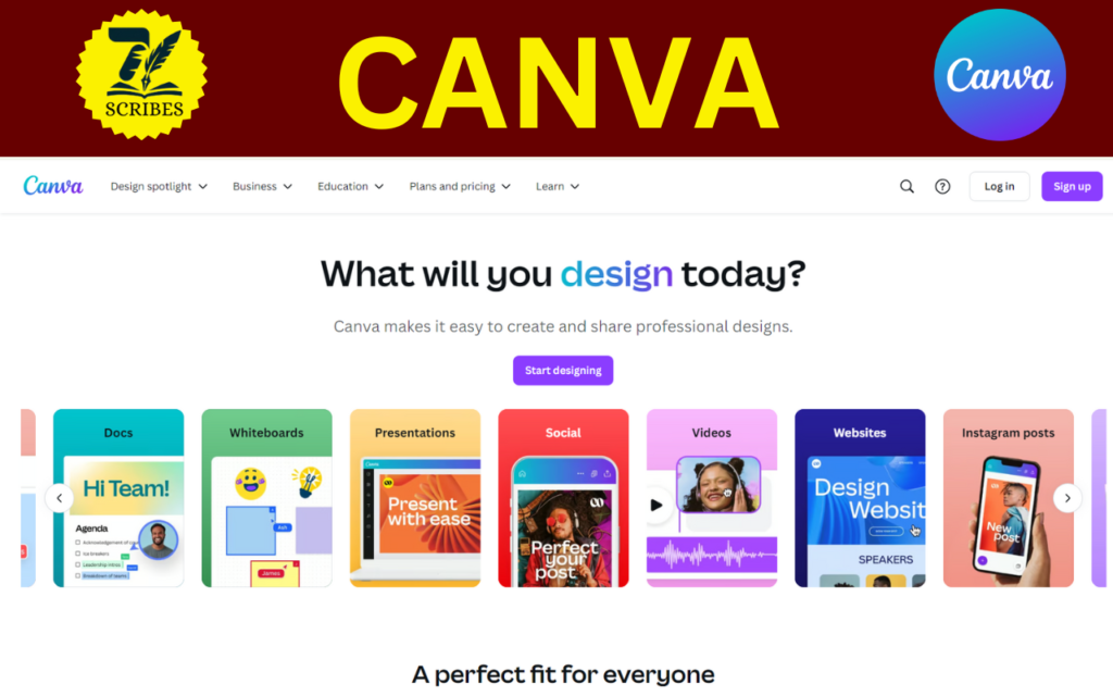 Canva Designing tool