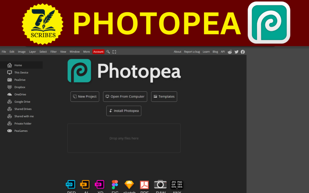 Photopea design tool