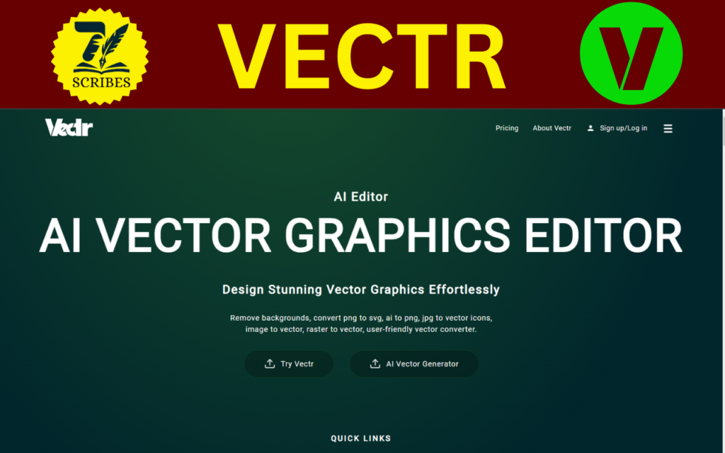 Vectr design tool