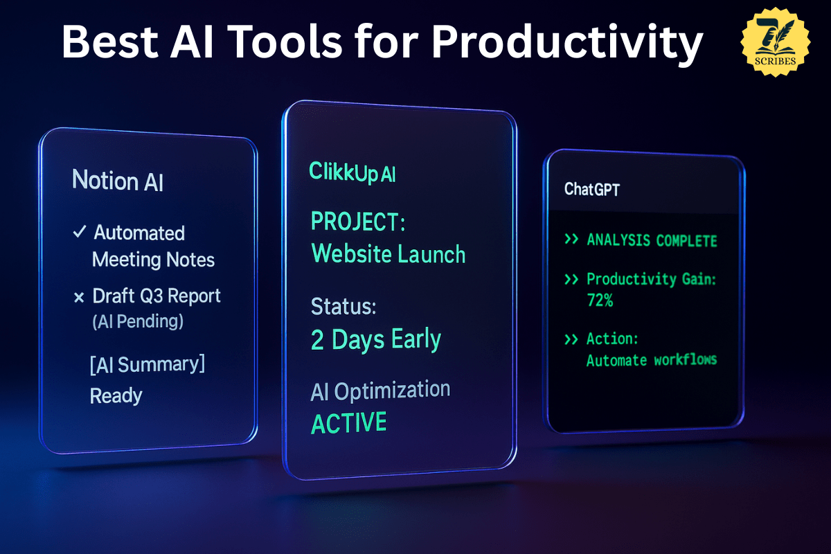 best ai tools for productivity